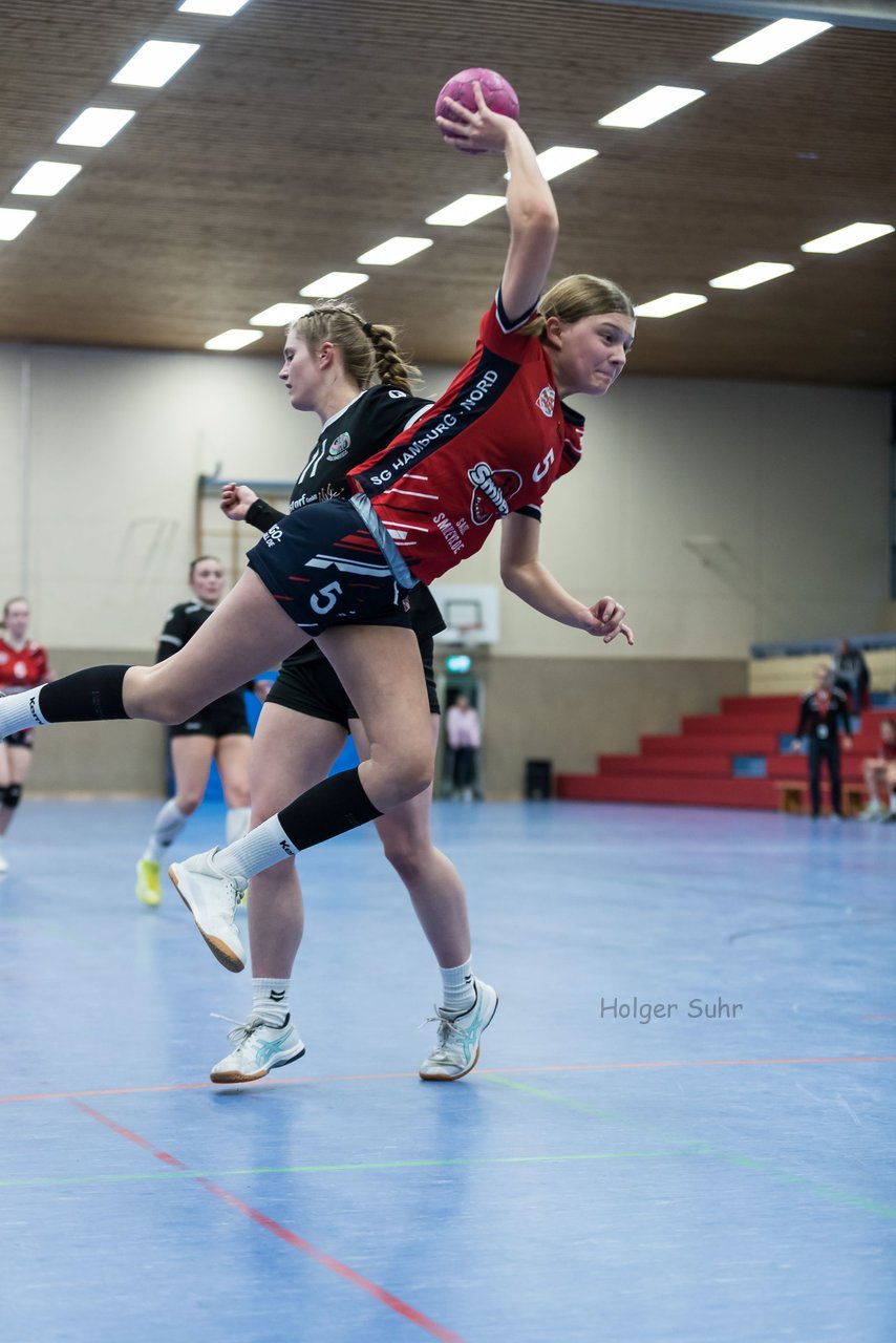 Bild 190 - B-Juniorinnen SG HH Nord - SV Henstedt Ulzburg : Ergebnis: 23:22